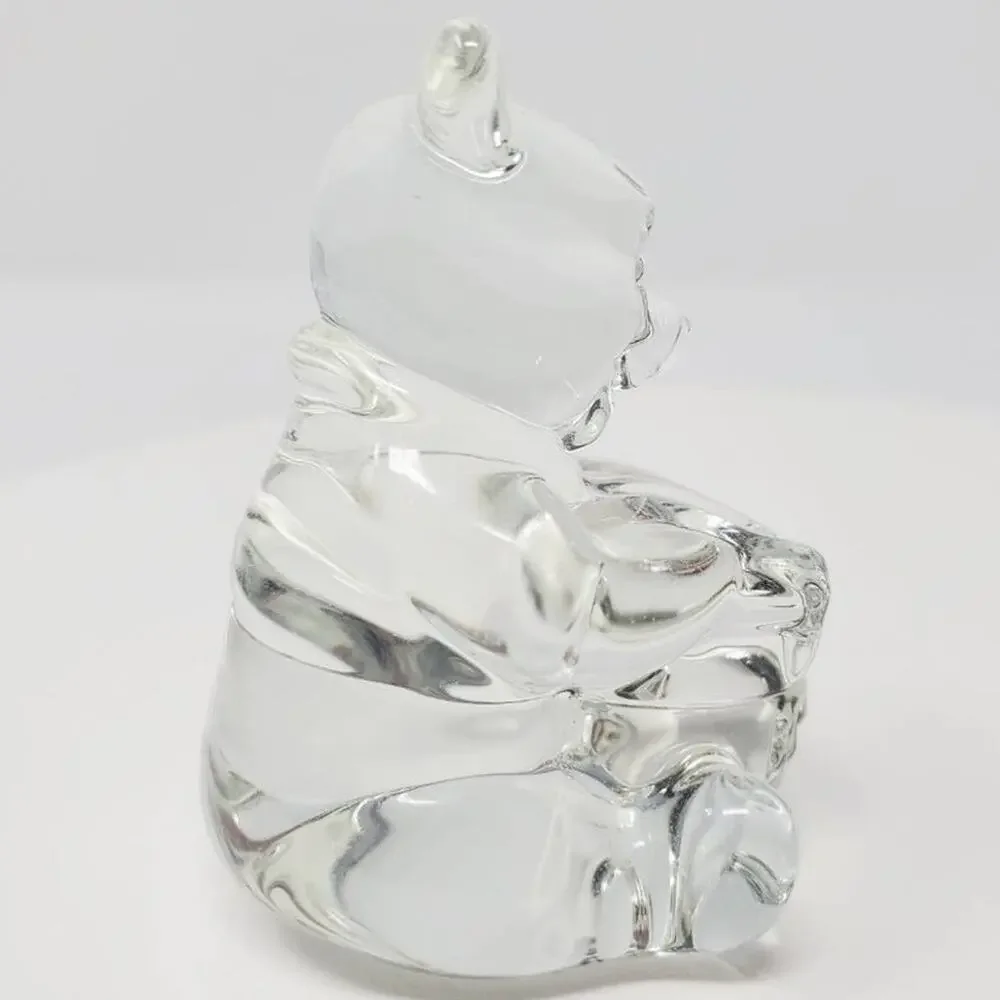 Disney Arribas Bros Winnie the Pooh Glass Figurine